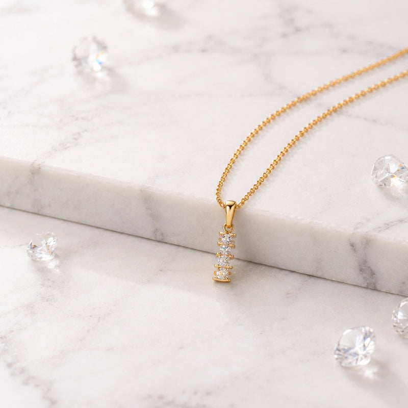 925 Sterling Silver Meaning: What the Stamp Means and How to Care for It - Miayaa Stellar Pavé Ball Pendant Necklace by Miayaa