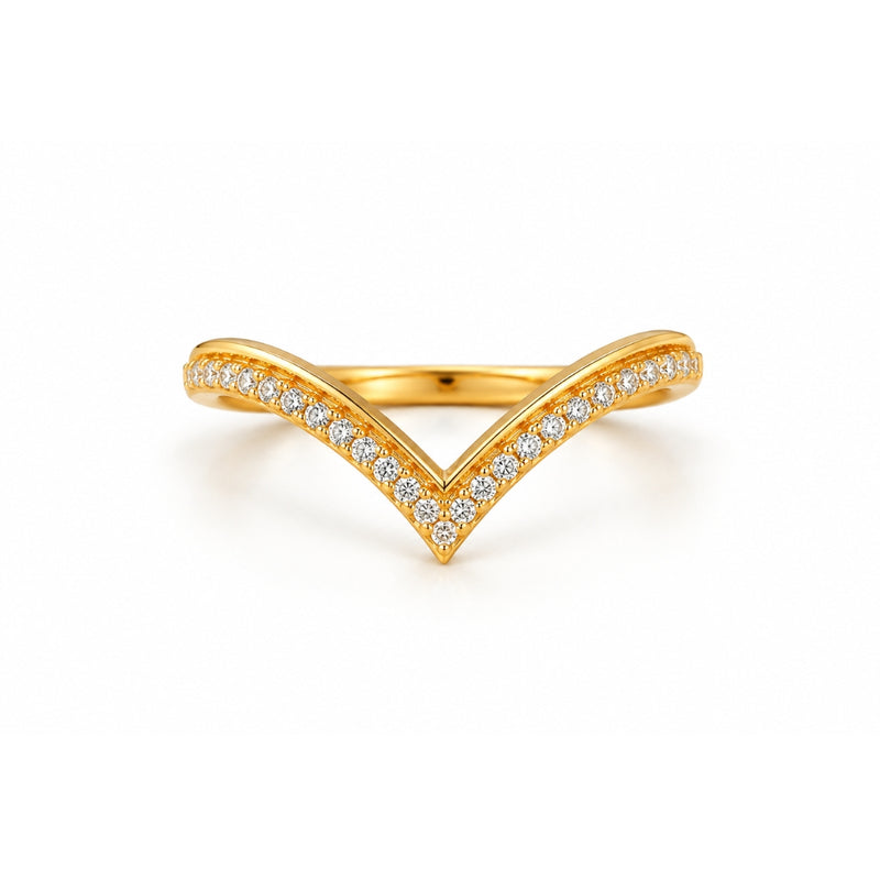 Miayaa Sleek V Ring