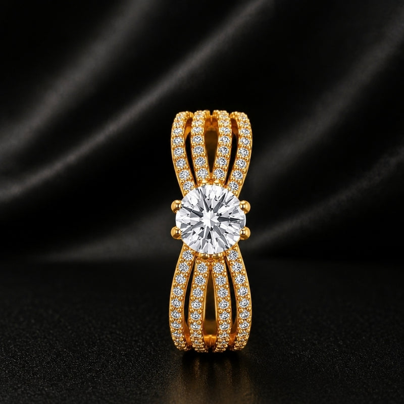 Miayaa Infinity Band Ring