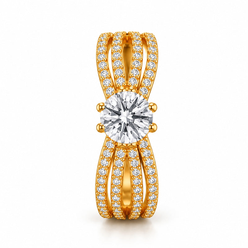 Miayaa Infinity Band Ring