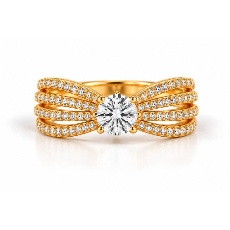 Miayaa Infinity Band Ring