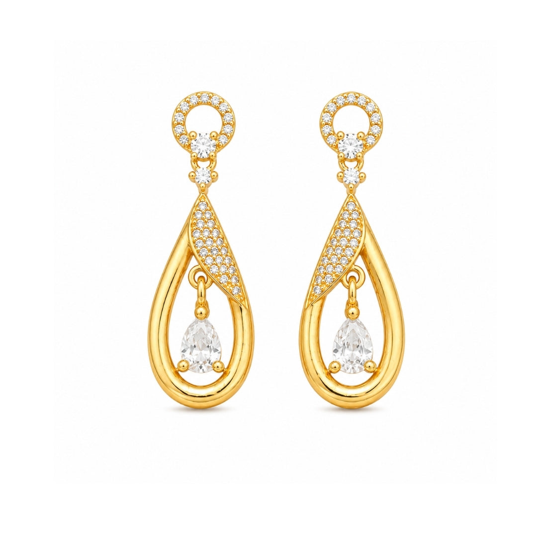 Miayaa Lumière Teardrop Drop Earrings