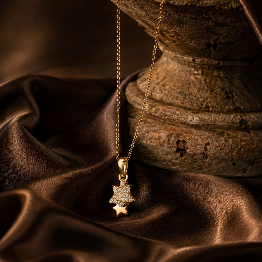 Miayaa Celestial Star Charm Necklace