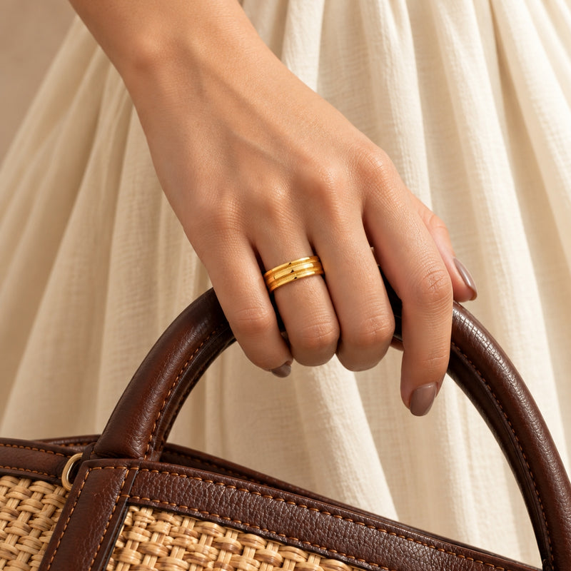 Miayaa Chunky Band Ring