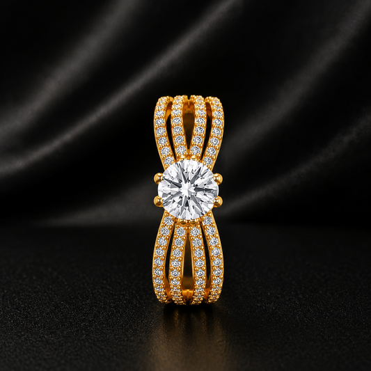 Miayaa Infinity Band Ring