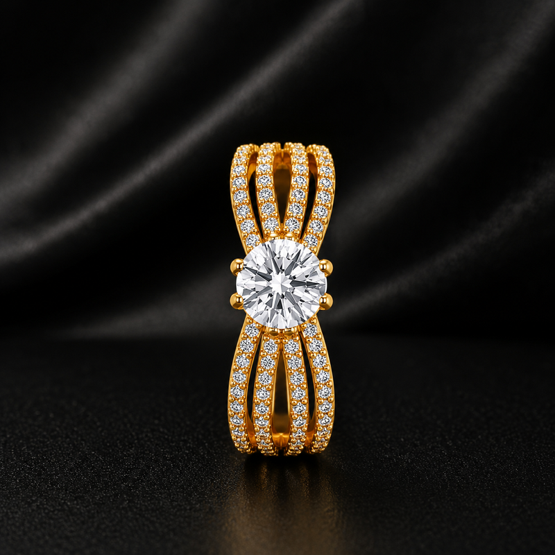 Miayaa Infinity Band Ring
