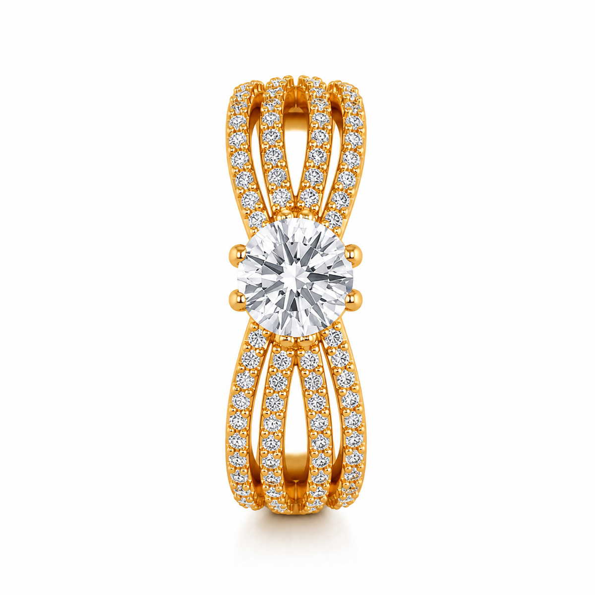 Miayaa Infinity Band Ring