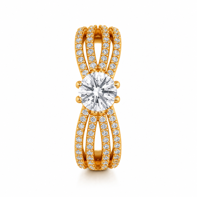 Miayaa Infinity Band Ring