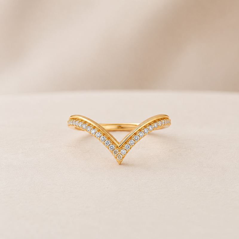 Miayaa Sleek V Ring