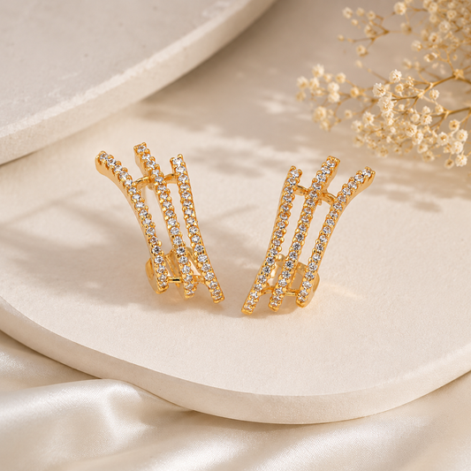 Miayaa Flame Studs – lifestyle