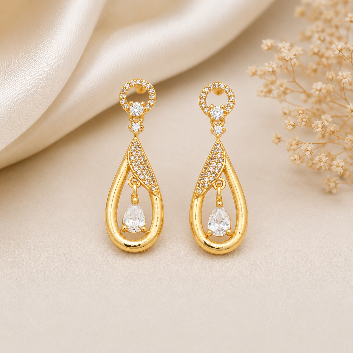 Miayaa Aura Drop Earrings – satin lifestyle