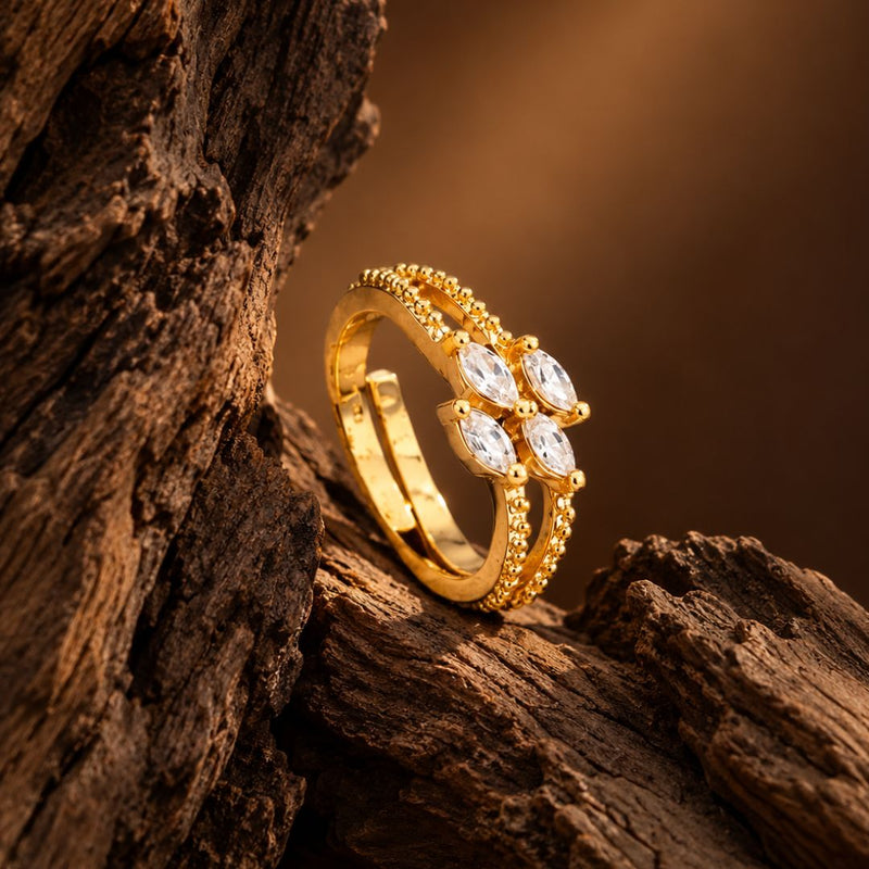 Miayaa Marquise Cluster Ring