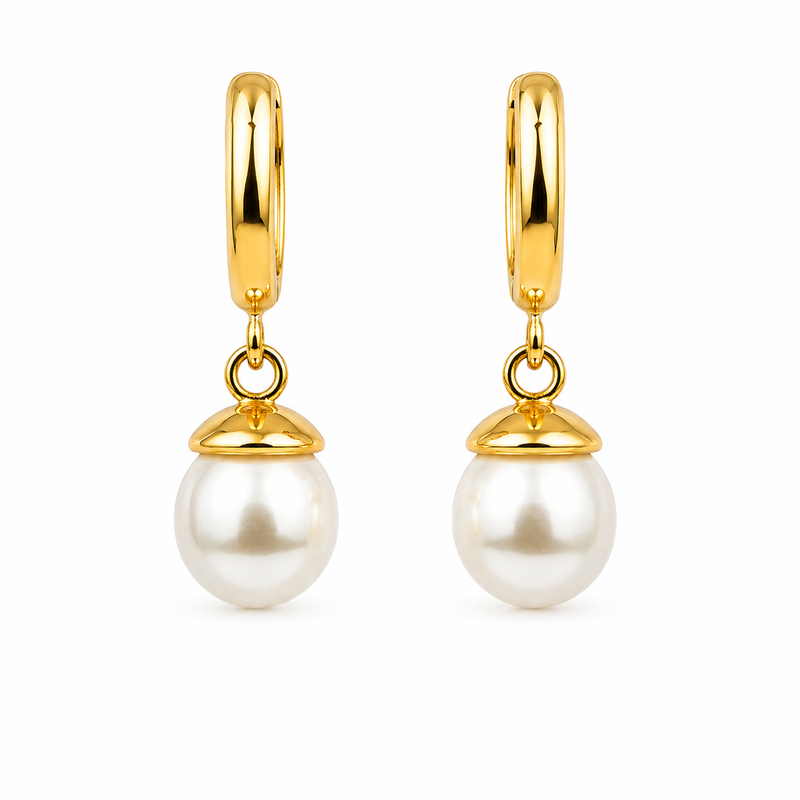 Miayaa Loop Charm Earrings